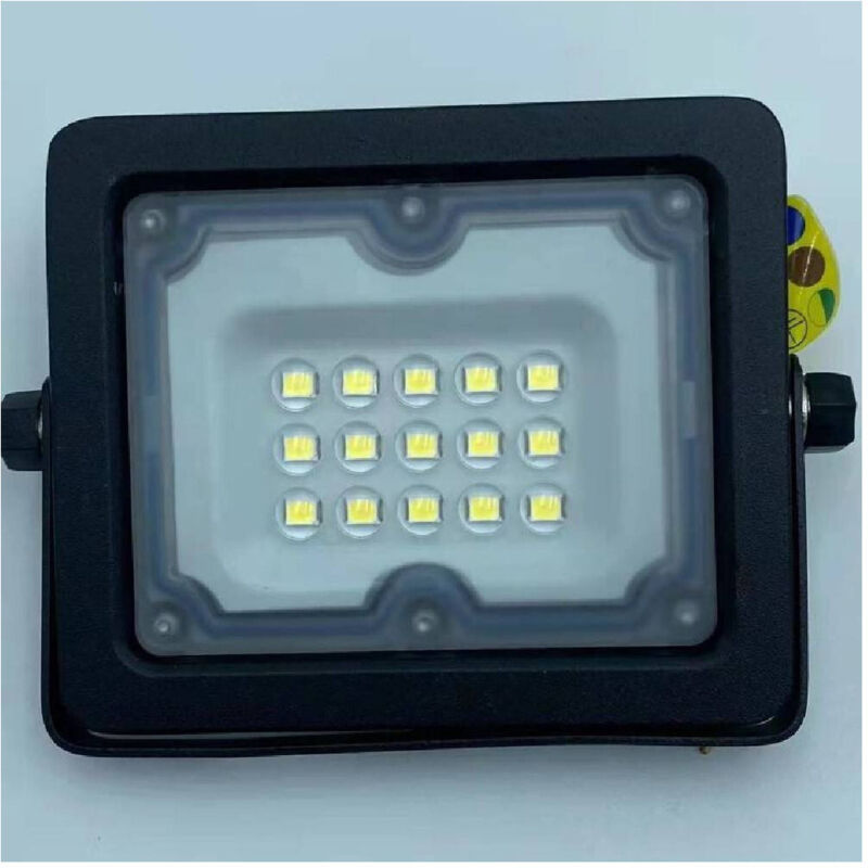 foto del prodotto faro led 10w ultra slim nero esterno ip65 luce fredda 6500k naturale 4000k fs10w bianco naturale trade shop traesio