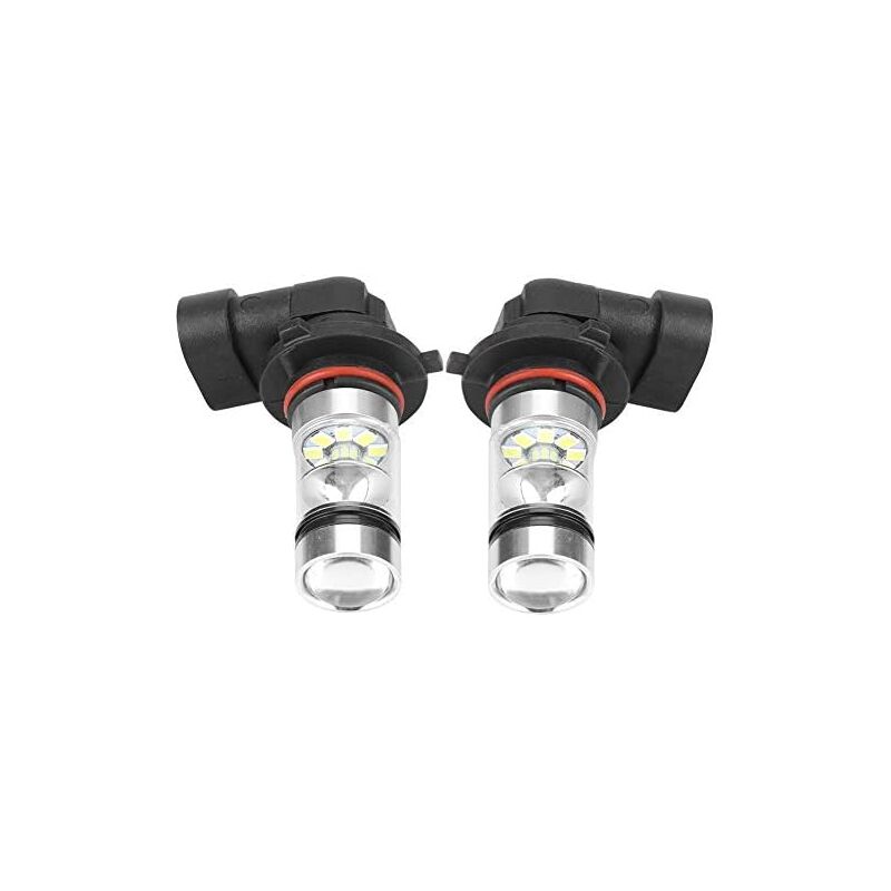 foto del prodotto faro led 9006 hb4 da 2 pezzi, kit lampadine per fari led bianchi ad alta luminosit da 100 w lampada da guida per auto fendinebbia