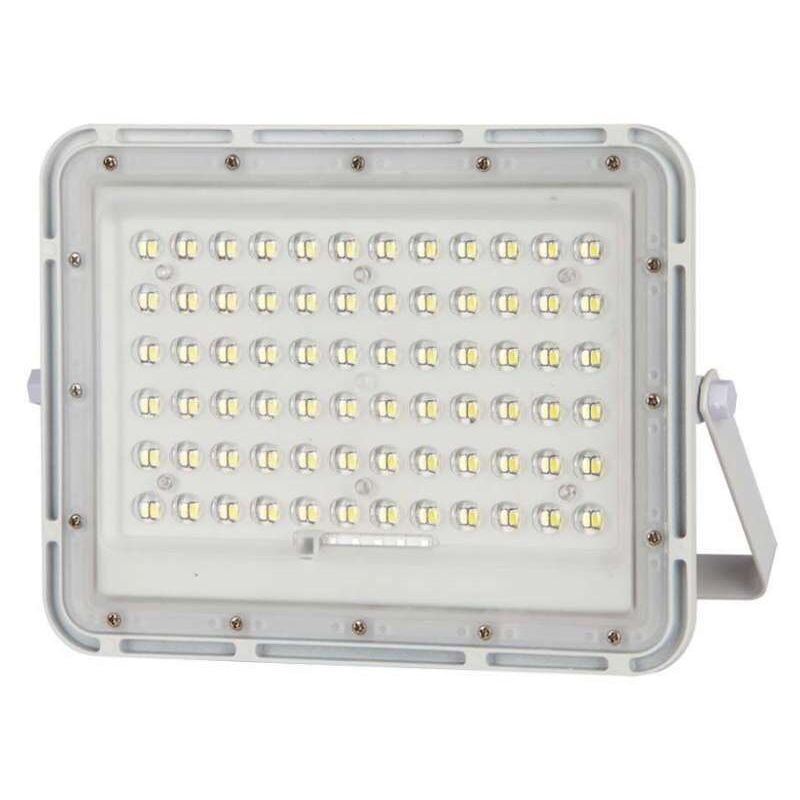 foto del prodotto faro led con telecomando e pannello solare 15w 6400k ip65 v tac