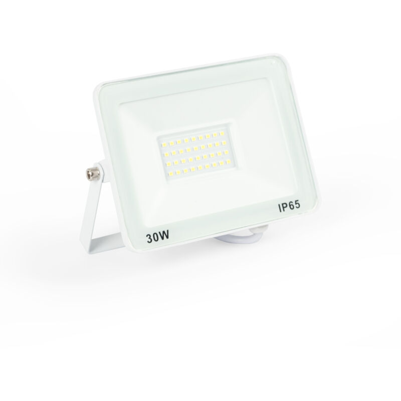 foto del prodotto faro led esterno 30w 95lm w ip65 bianco bianco caldo