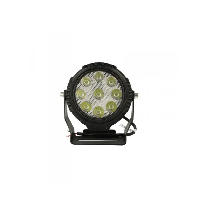 foto del prodotto faro led fanale rotondo flood 45w larga 12v 24v 36v 48v 60v 9x5w cree xte nuovo design