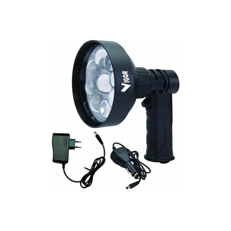 foto del prodotto faro led ricaricabili censimento notturno 27w vigor