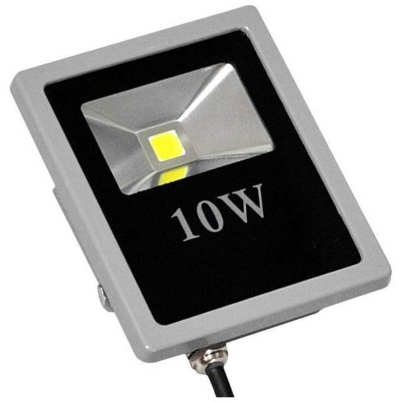 foto del prodotto faro led slim faretto luce calda alta luminosita 10w 20w 30w 50w 80w 100w ip66 10 watt trade shop traesio