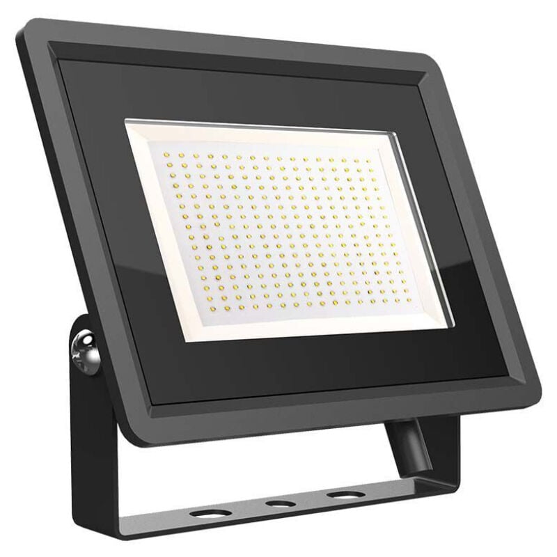 foto del prodotto faro led smd 200w f series, driver ic integrato colore nero bianco freddo ip65 v tac