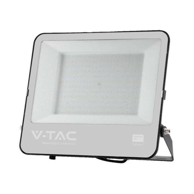 foto del prodotto faro led smd chip samsung 200w cavo 1m colore nero 6400k ip65 v tac