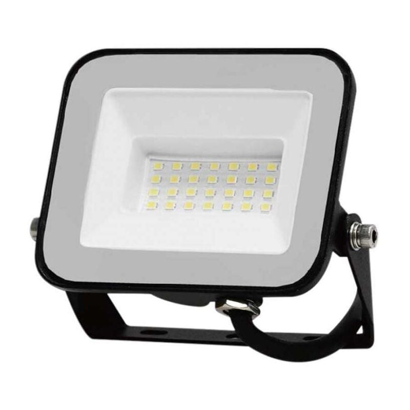 foto del prodotto faro led smd chip samsung 30w colore nero 6500k ip65 v tac