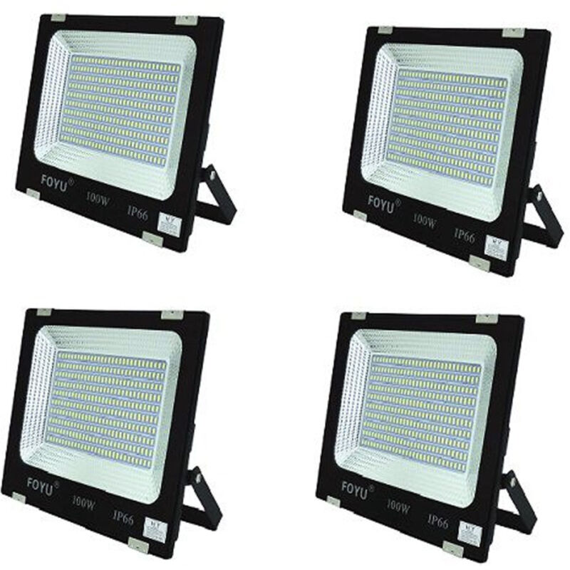 foto del prodotto faro led smd slim faretto spot alta luminosita lampada da 50w a 600w watt ip66 200 watt trade shop traesio
