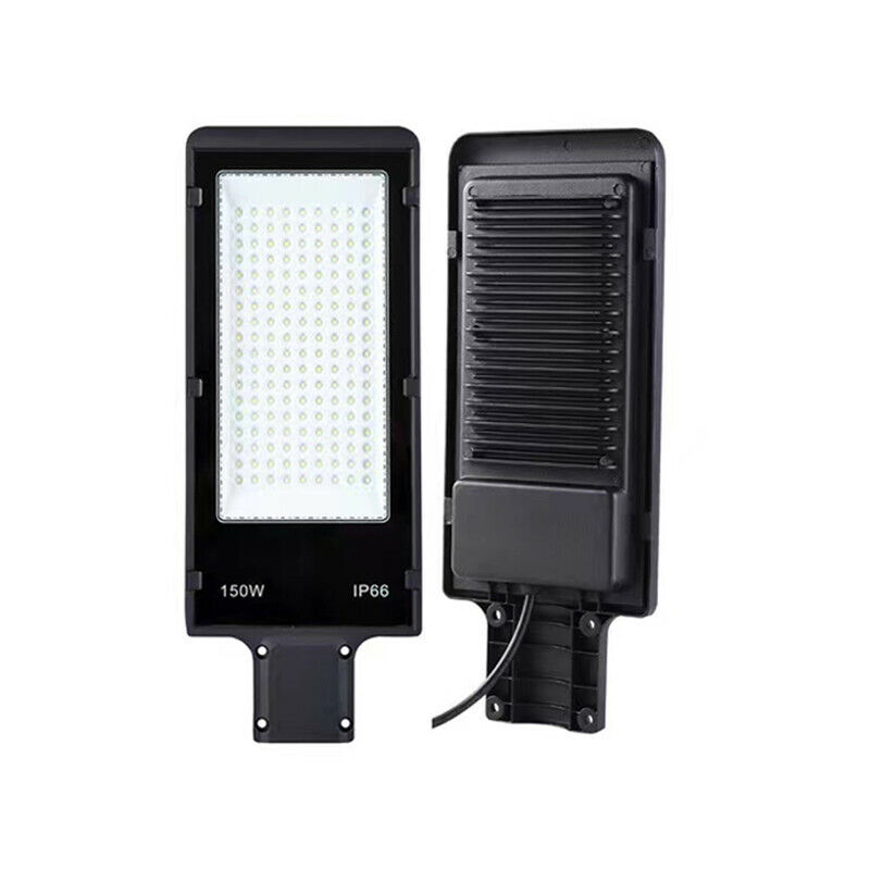 foto del prodotto faro led smd stradale 150w lampione ip66 esterno luce bianco fredda 6500k a01481