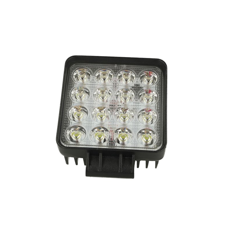 foto del prodotto faro led supplementare profondita 12v 24v 36v 48v 60v 48w quadrato super luminoso angolo stretto