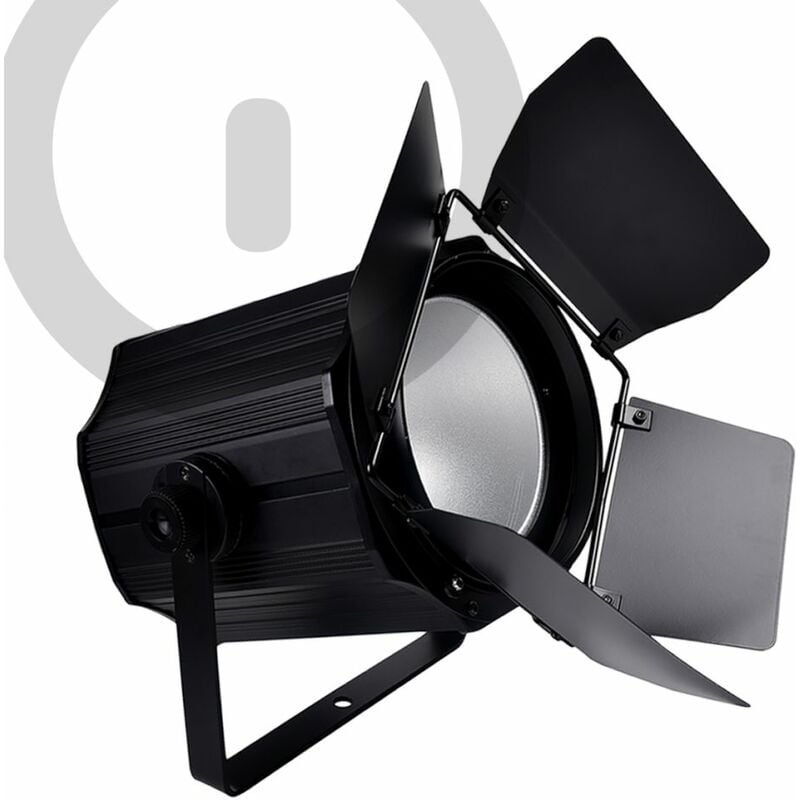 foto del prodotto faro pc led cob 200w dmx per teatro e tv wisdom