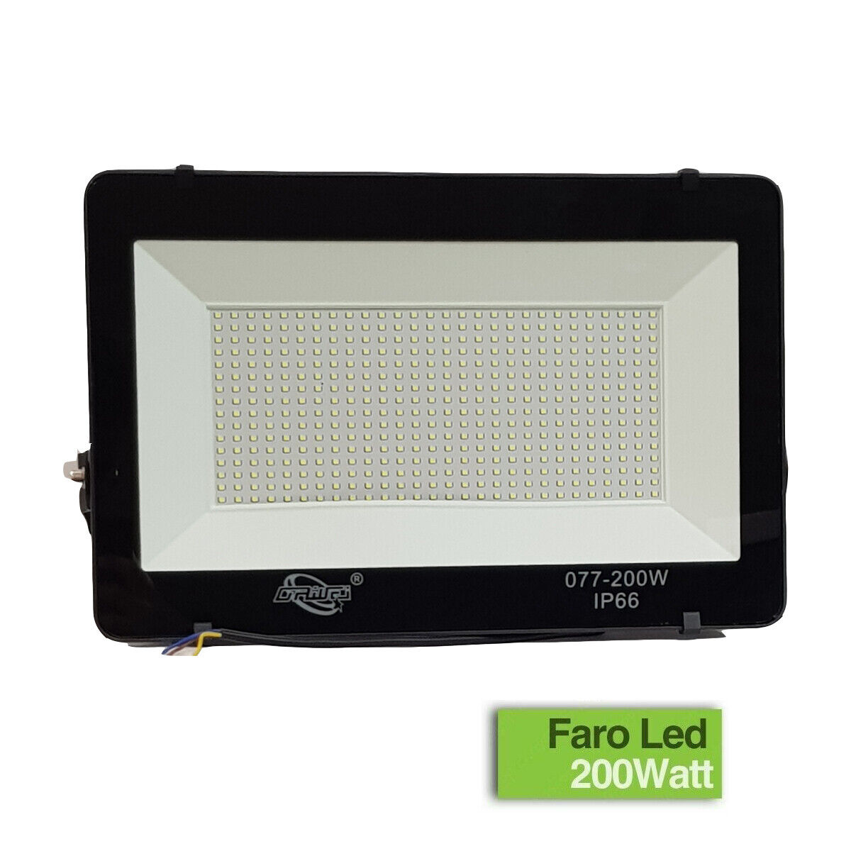 foto del prodotto faro per esterno a led 200w alta luminosita 39 con 448 led luce bianca smd ip66