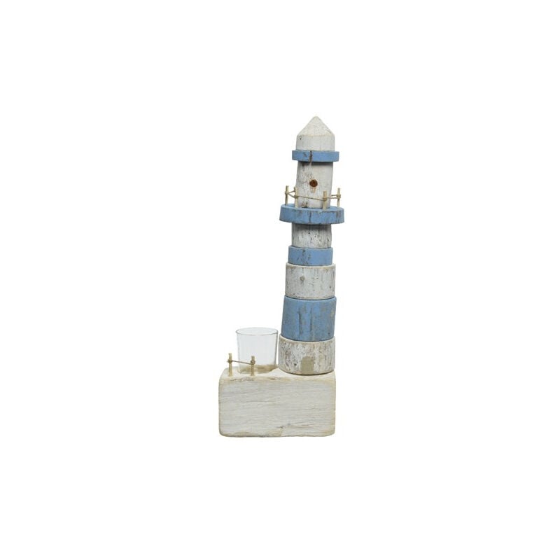 foto del prodotto faro portuale decorativo portacandela 14x9xh38cm i