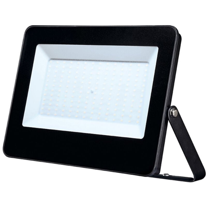 immagine 0 del prodotto faro proiettore a led 100w nero luce fredda 6000k per esterno ip66 10500 lumen trade shop traesio