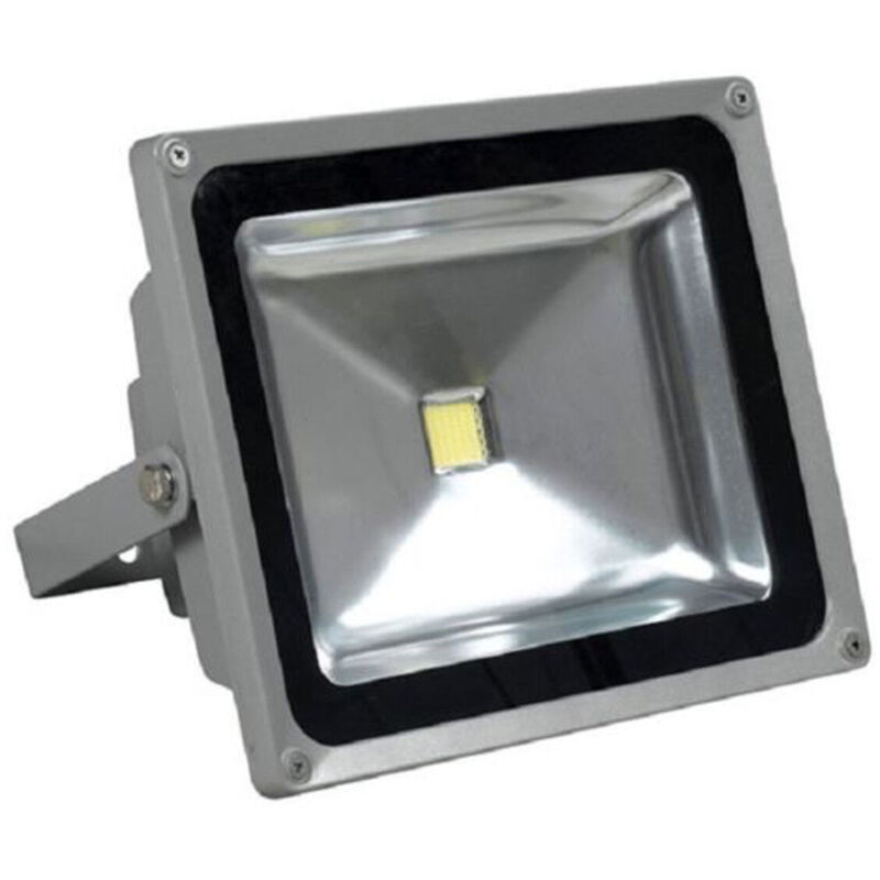 foto del prodotto faro proiettore a led ad alta luminosita 30w potenza luce bianca 6000 k esterno