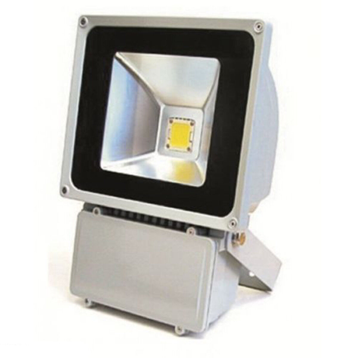foto del prodotto faro proiettore a led ad alta luminosita 39 80w 80 w luce bianca 6000k esterno