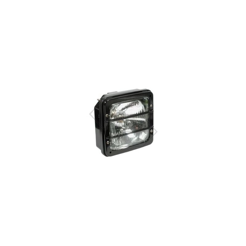 foto del prodotto faro proiettore anteriore 140x140x112mm 3 luci cobo per cabina trattore agricolo