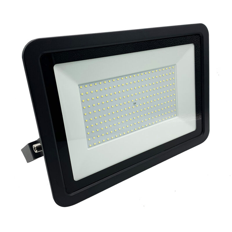 foto del prodotto faro proiettore esterno 200w faretto a led ultra sottile slim ip65 fe79 200wluce fredda 6400k