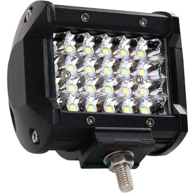 foto del prodotto faro supplementare profondita auto fuoristrada quod 12v 24 led 24w 6000k ip68
