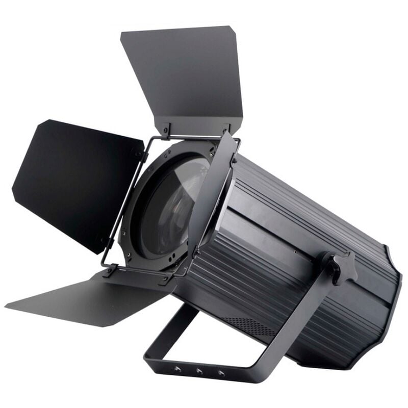 foto del prodotto faro teatrale pc led cob 200w dmx 3200 zoom wisdom