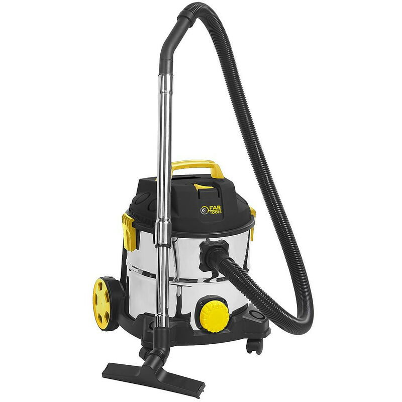 foto del prodotto fartools aspirapolvere a umido secco 20 l 1400 w 18 kpa con accessori net up20ic