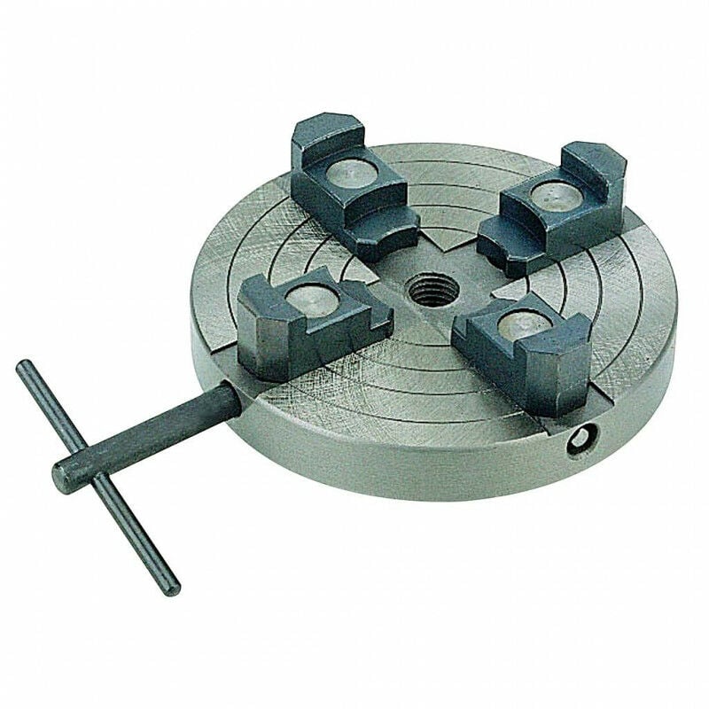 foto del prodotto fartools mandrino a 4 griffe indipendenti 12 132 mm per tornio da legno