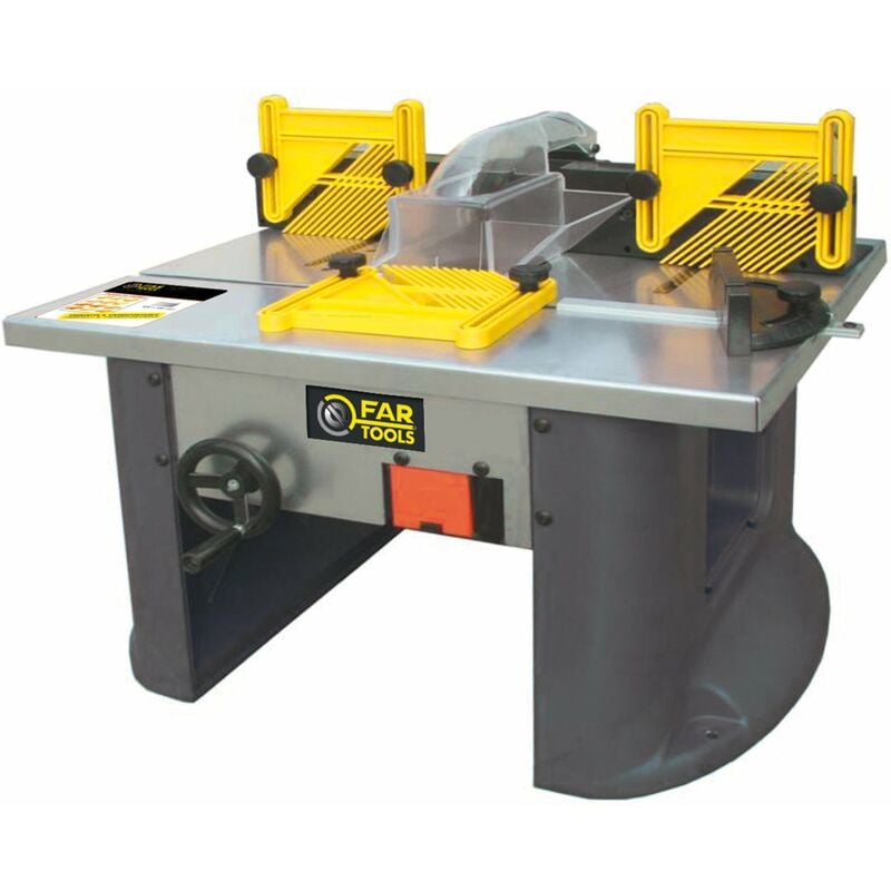 foto del prodotto fartools mr 40p fresatrice su banco, 1500 w, dimensioni del piano 600 x 460 mm, nero