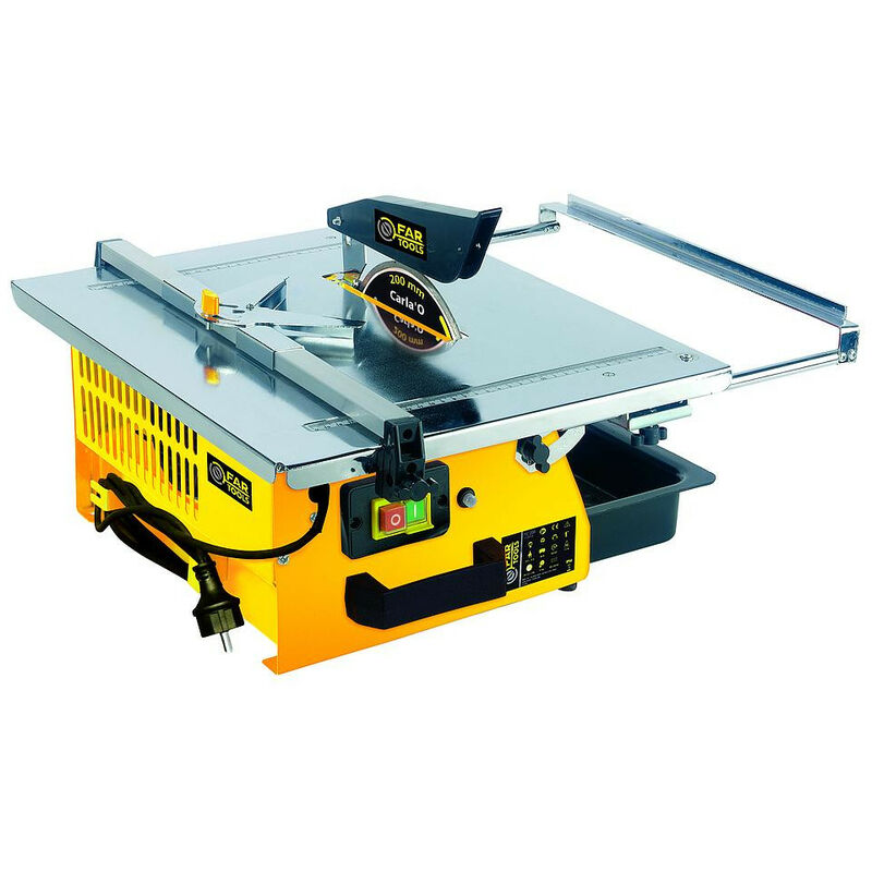 foto del prodotto fartools tagliapiastrelle elettrico 900w lama d. 200 mm tc 200