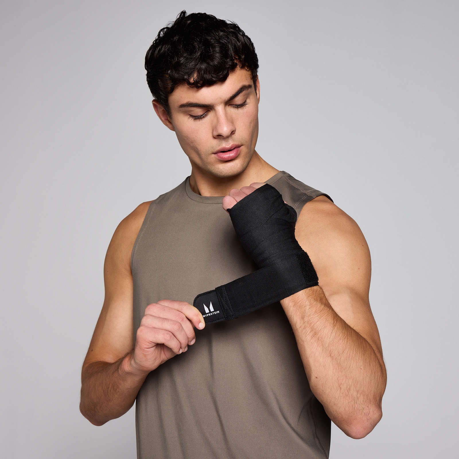 foto del prodotto fasce per le mani myprotein nere