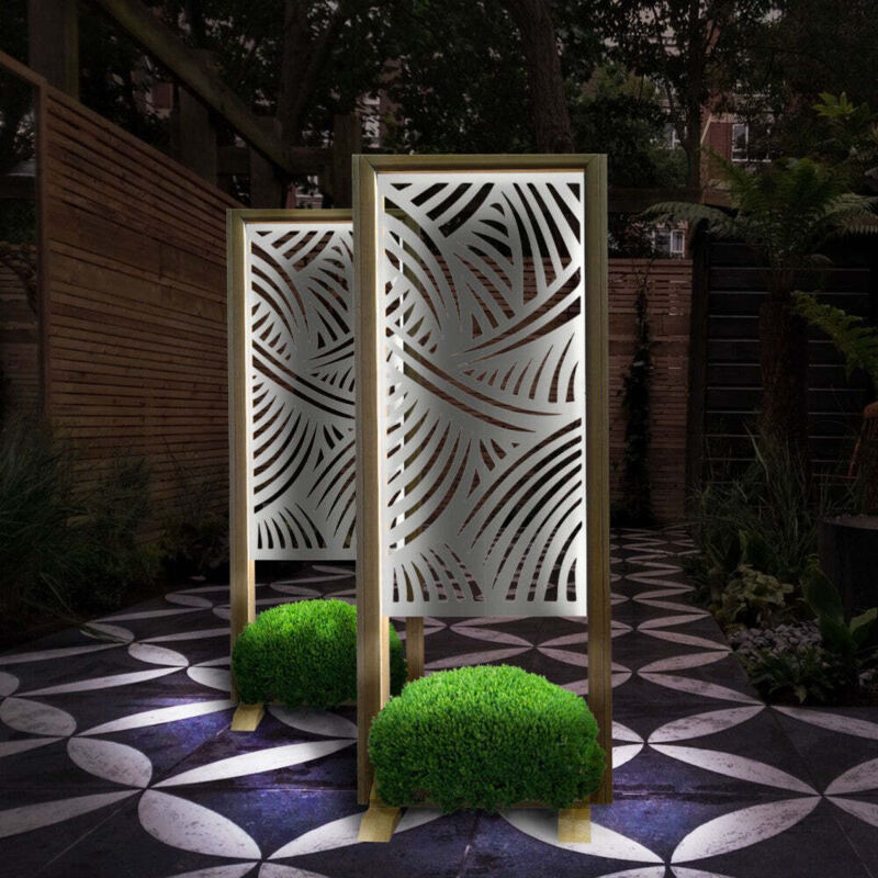 foto del prodotto fasce separ paravento modulabile 70x190cm in legno e pvc colore bianco