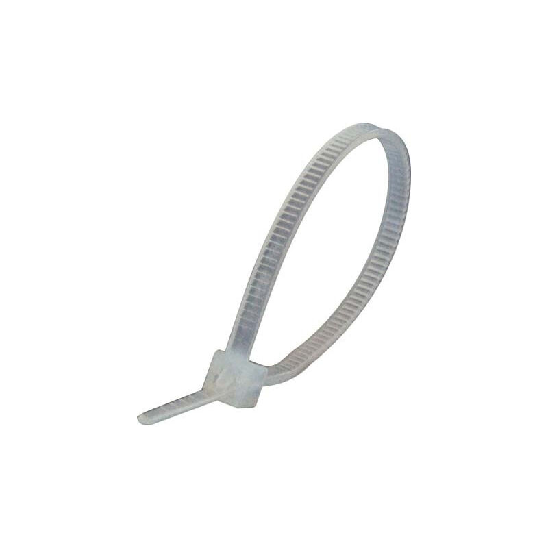 foto del prodotto fascetta autobloccante bianco hand nylon mm 2,5x100 cf pz 100