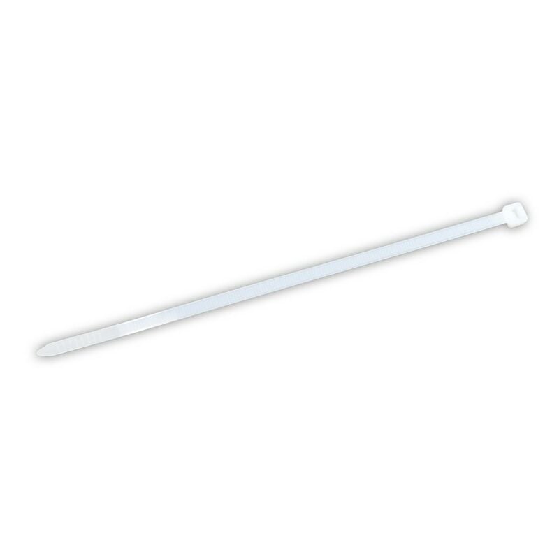 foto del prodotto fascetta di cablaggio 100 pz. col. bianco mm. 250x4,5 utilia