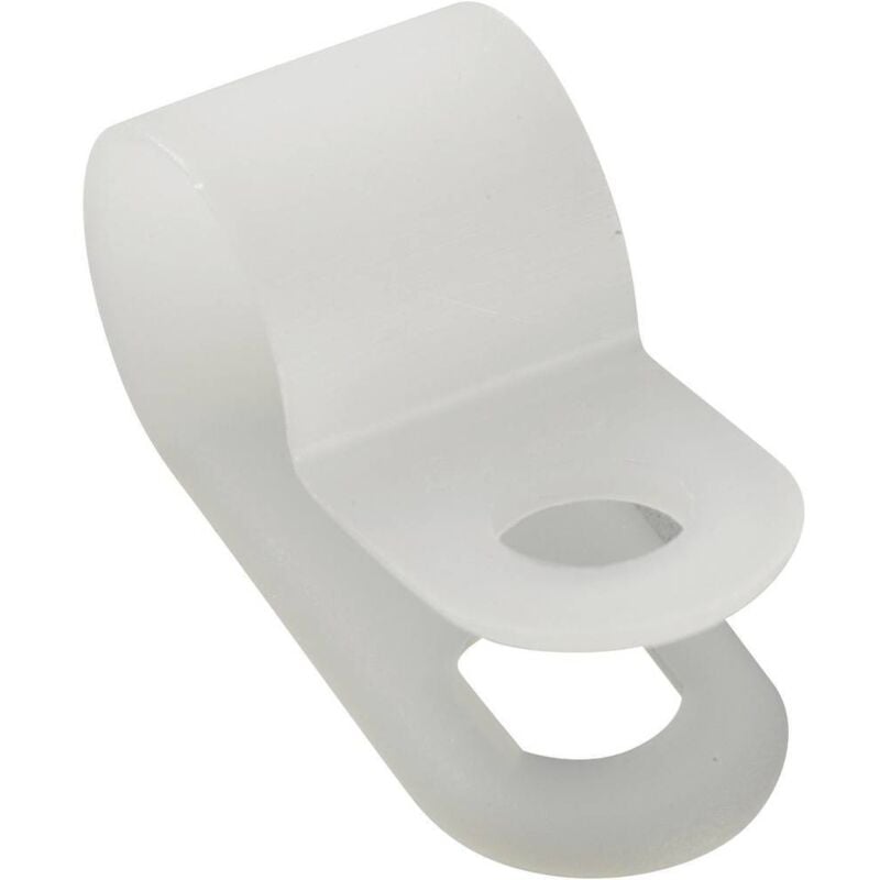 foto del prodotto fascetta di fissaggio avvitabile naturale tru components 532019 25 pz.