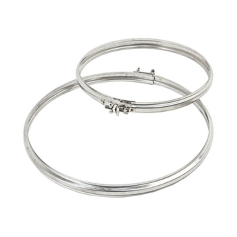 foto del prodotto fascetta giunz. inox aisi 304 x tubi cm.10. prezzo per 1 pezzo.