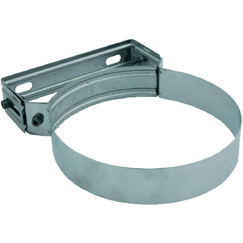 foto del prodotto fascetta murale d.80mm. acciaio inox omega