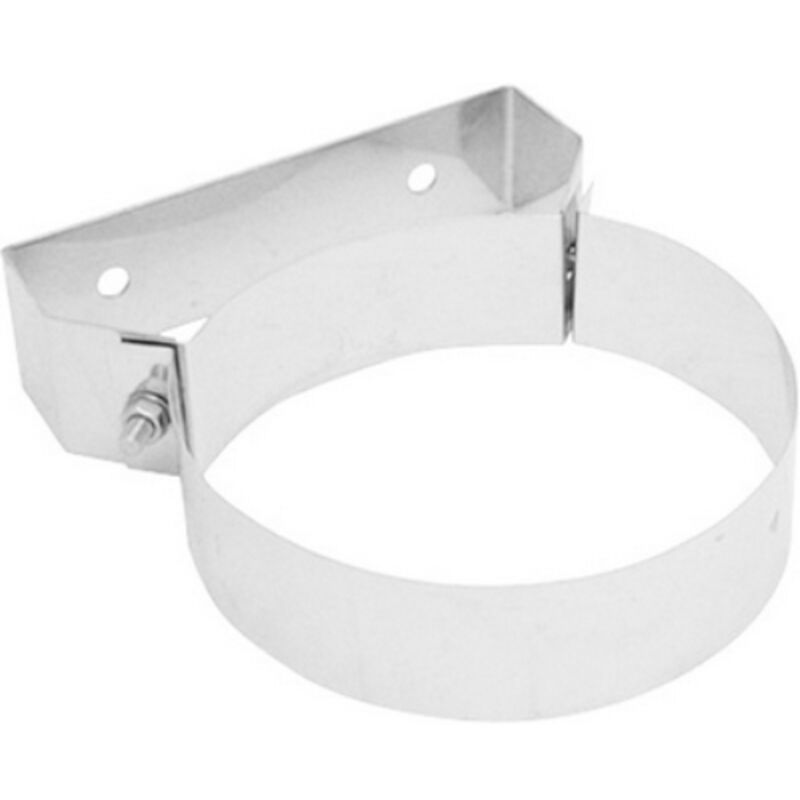 foto del prodotto fascetta murale in acciaio per canne fumarie diam. 100