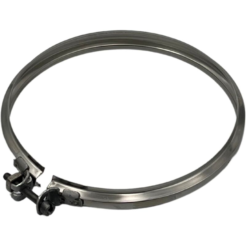 foto del prodotto fascetta sicurezza di bloccaggio tubi inox 150 mm