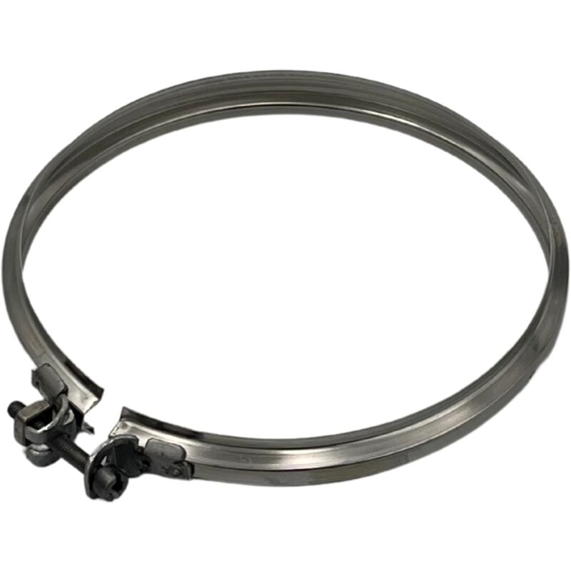 foto del prodotto fascetta sicurezza di bloccaggio tubi inox 200 mm