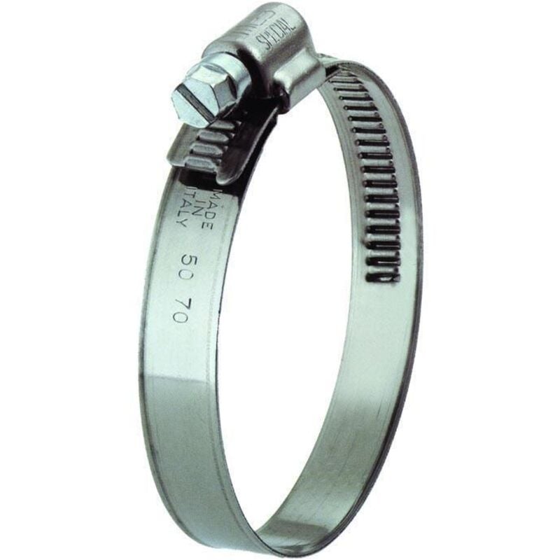 foto del prodotto fascetta stringitubo autoblock 16 27 mm acciaio inox aisi 430 m15 din 3017 ferrari welcome 120541