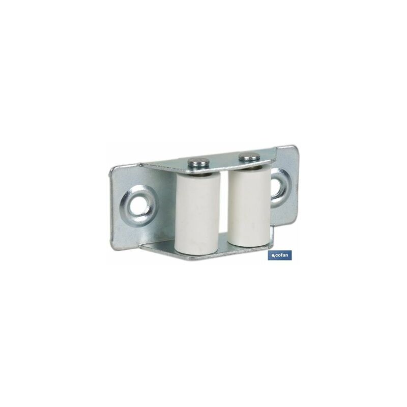 foto del prodotto fascette metalliche con rullo in nylon 21x50 mm