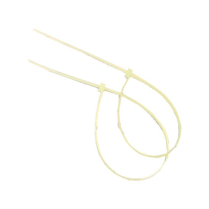 foto del prodotto fascette nylon bianca 200x2,6 cf.100 pz 