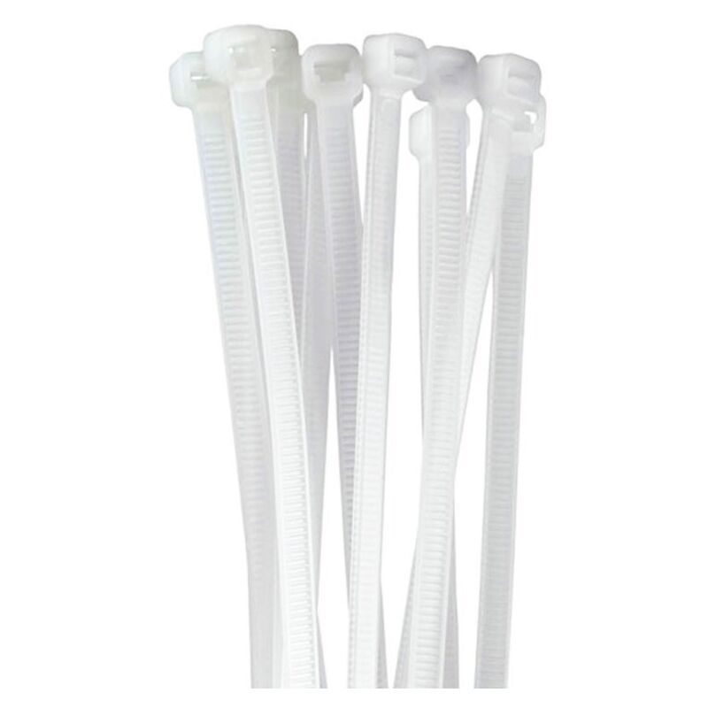 foto del prodotto fascette nylon etelec bianca 140x3,5 fb14035