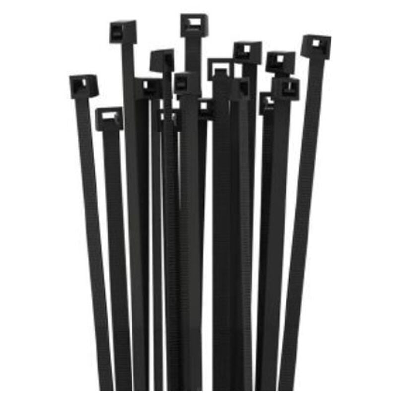 foto del prodotto fascette nylon etelec nera 360x7,5 fn36075