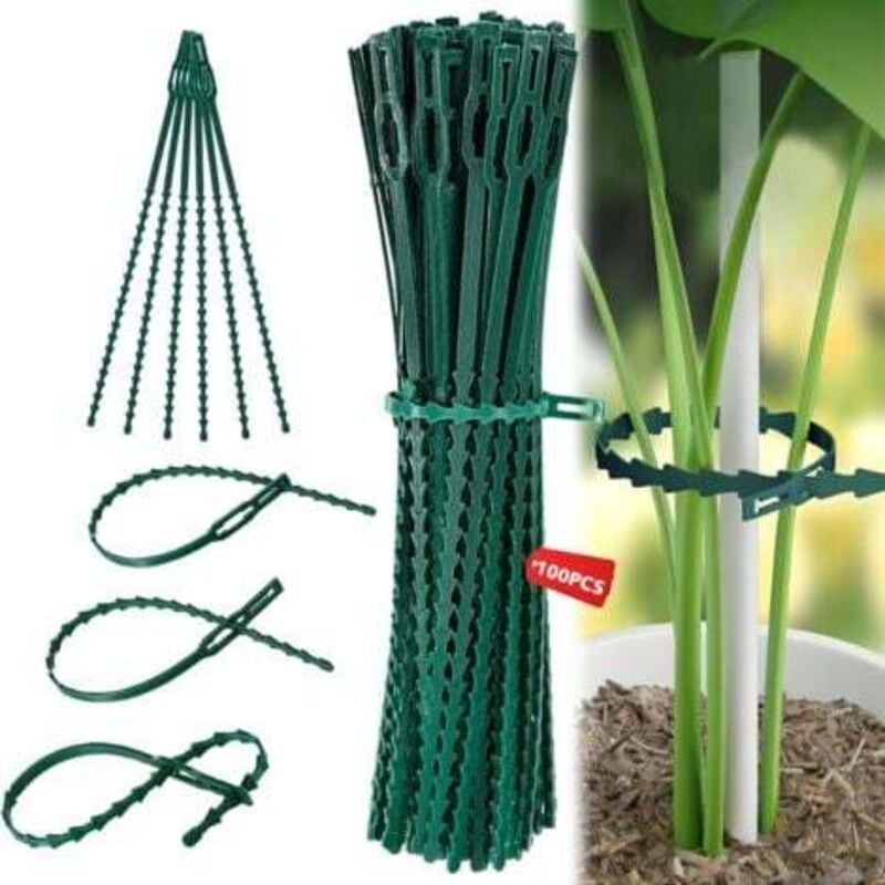 foto del prodotto fascette stringicavo per piante, fascette stringicavo regolabili per piante da giardino, fascette stringicavo universali, fascette stringicavo in