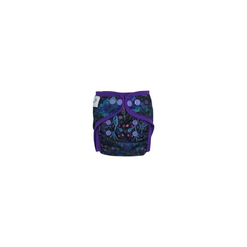 foto del prodotto fascia con bordo neon splash per neonati 3 8 kg
