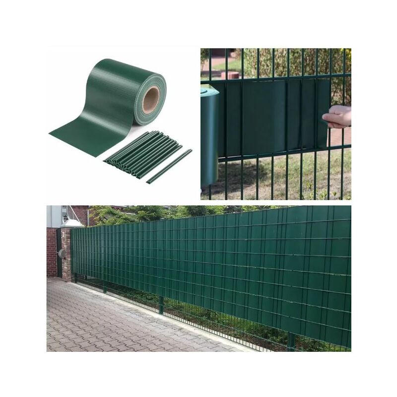 foto del prodotto fascia coprente frangivista colore verde cm 19x35 mt. df 6129268