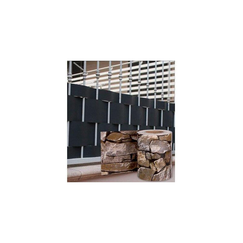 foto del prodotto fascia coprente ringhiere effe pietra h.cm 19 mt 35 20 clips
