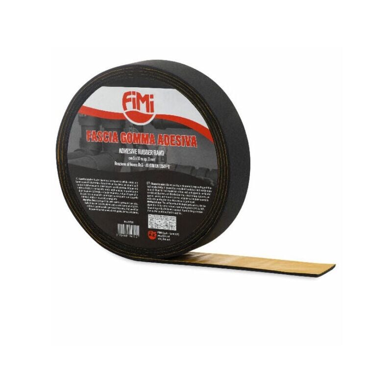 foto del prodotto fascia gomma adesiva 5cm x 10 m 04701
