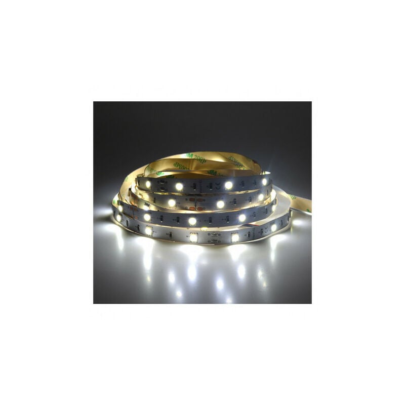 foto del prodotto fascia led 5 m 30 led m 36w ip20 bianco di giorno 6000k