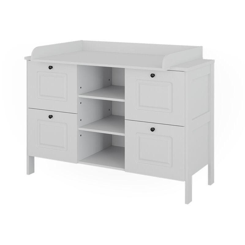 foto del prodotto fasciatoio ajaton, bianco, 133 x 98.4 cm, vitalispa