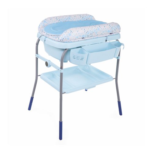 foto del prodotto fasciatoio chicco 05 79348 86 07 cuddle bubble pieghevole con bagnet